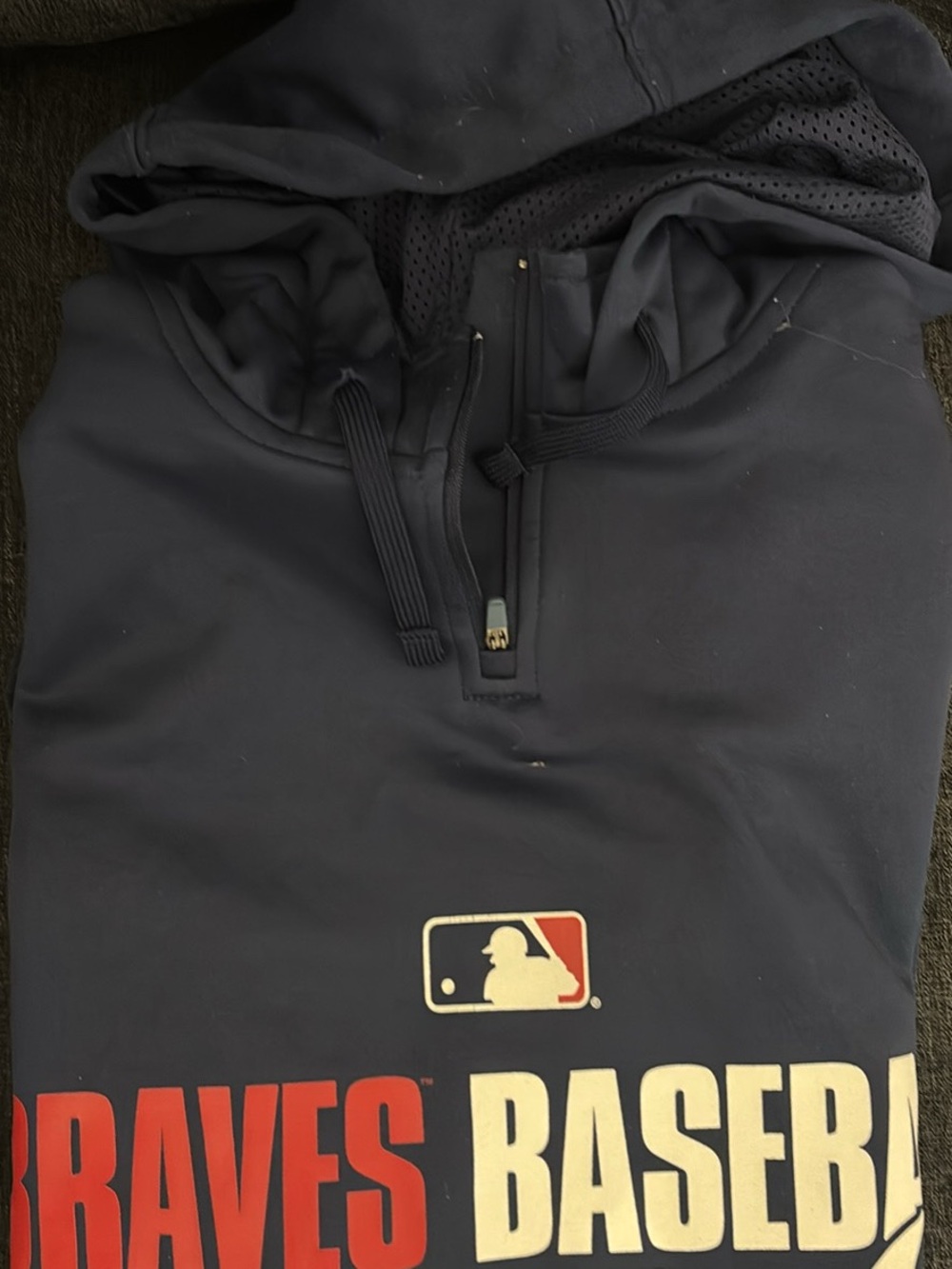 Majestic Navy MLB Authentic Collection Pullover